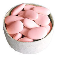 Dragées Prestige Amande Rose 500 gr