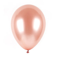 Ballons Rose Gold Nacrés x10