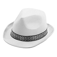 Chapeau Borsalino Cadeau Invité Blanc