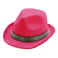 Chapeau Borsalino Cadeau Invité Fuchsia