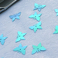 Les Confettis déco de table Papillons Irisés