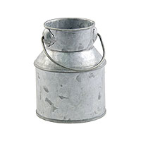 Petit Pot à Lait en Zinc avec Anse 9cm