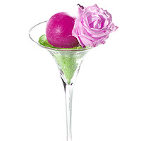 Le Photophore Vase Martini Géant sur Tige Luxe 40 cm XXL
