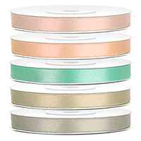 La Bobine de Satin 6mm x 25 m Couleur Tendance