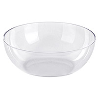 Le Grand Saladier en Plastique Transparent Rigide 27cm