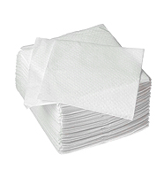 100 Serviettes Papier Blanches